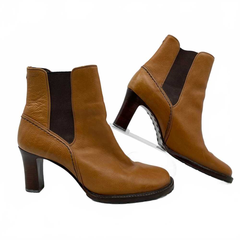 Cole Haan Tan Heeled Ankle Boots | Womens 8.5